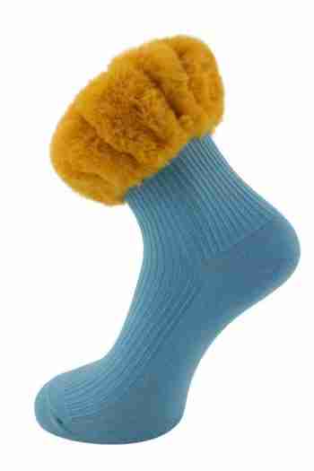 Jayley Collection – Faux Fur Socks